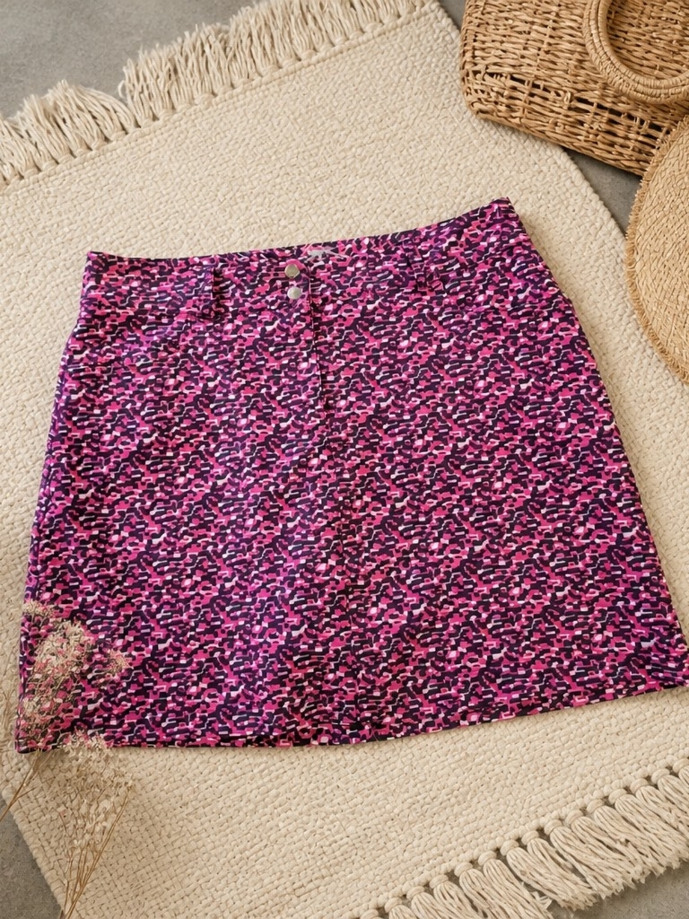 Slazenger Pink & Purple Golf Skort
